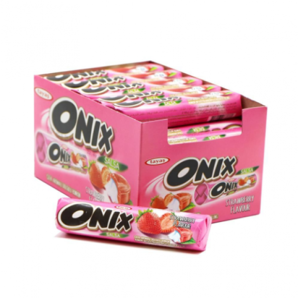Onix Şeker Çilek Aromalı  24 Adet