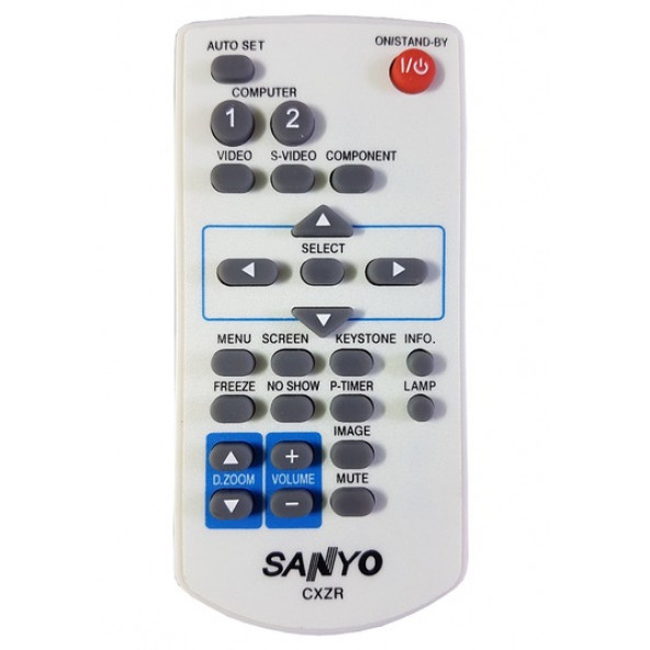 SANYO PROJEKSİYON KUMANDASI ORİJİNAL TEŞHİR ÜRÜN TÜM MODELLERLE UYUMLU