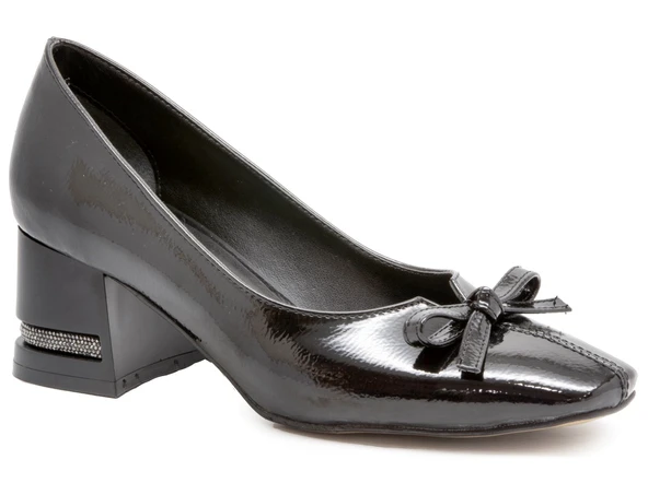 Gedikpaşalı Tnl 24K 16 Siyah Rugan Bayan Ayakkabı Bayan Klasik ürün görseli