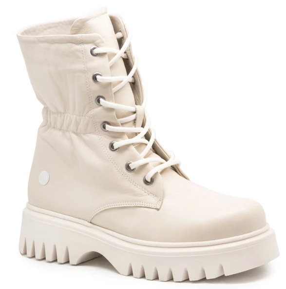 Mammamia D24kb 1885 Bej Bayan Ayakkabı Çizme-Bot Bot ürün görseli