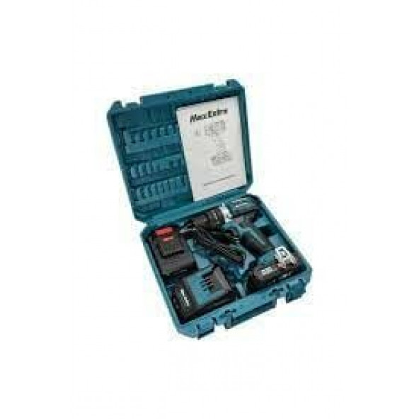 Max Extra MXP2944D 18 V 2 Ah Çift Akülü Darbeli Matkap - 2