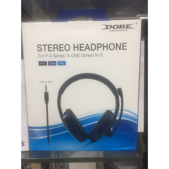 Dobe Mikrofonlu Oyuncu Kulaklığı Stereo - Ps4 Ps5 Xbox Uyumlu - 3