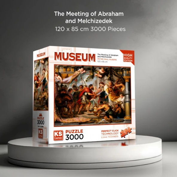 KS Games 3000 Parça İbrahim ve Melkisedek'in Buluşması Puzzle - Resim 2