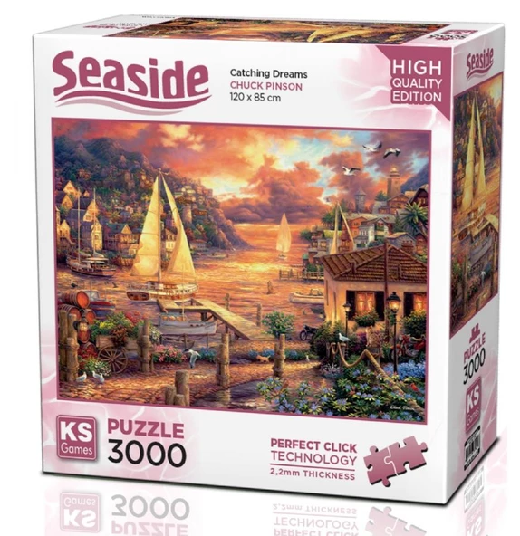 KS Games 3000 Parça Hayalleri Yakalamak Puzzle