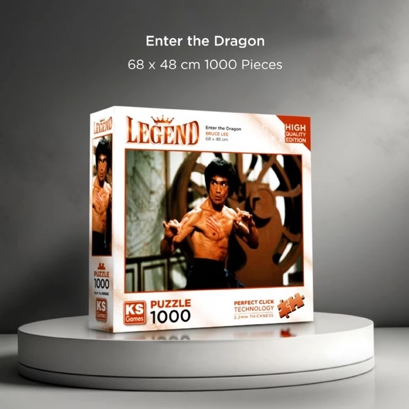 KS Games 1000 Parça Bruce Lee Puzzle - 2