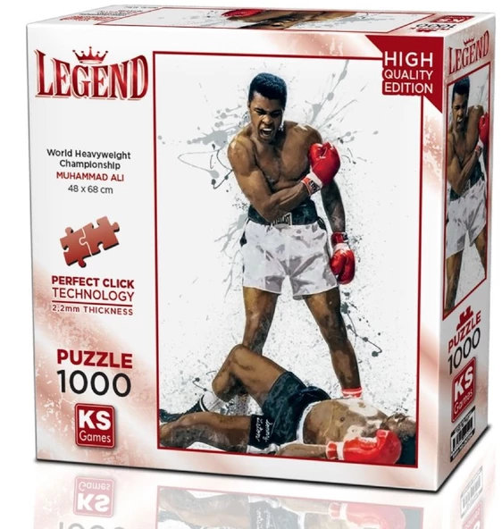 KS Games 1000 Parça Muhammad Ali Puzzle ürün görseli