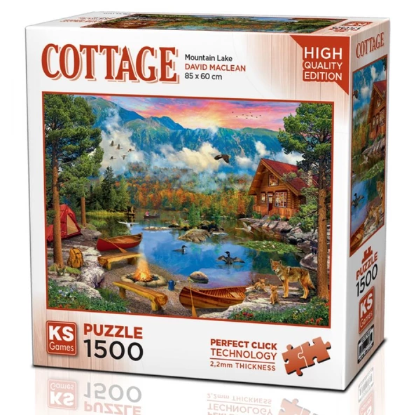 KS Games 1500 Parça Dağ Gölü Puzzle ürün görseli