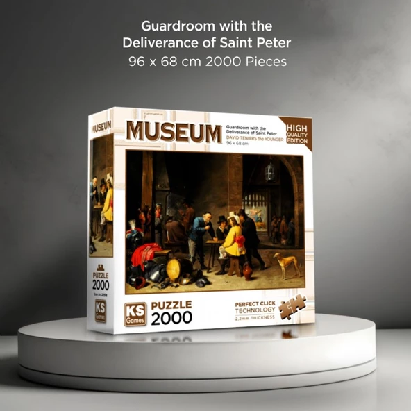 KS Games 2000 Parça Aziz Petrus Odası Puzzle - Resim 2