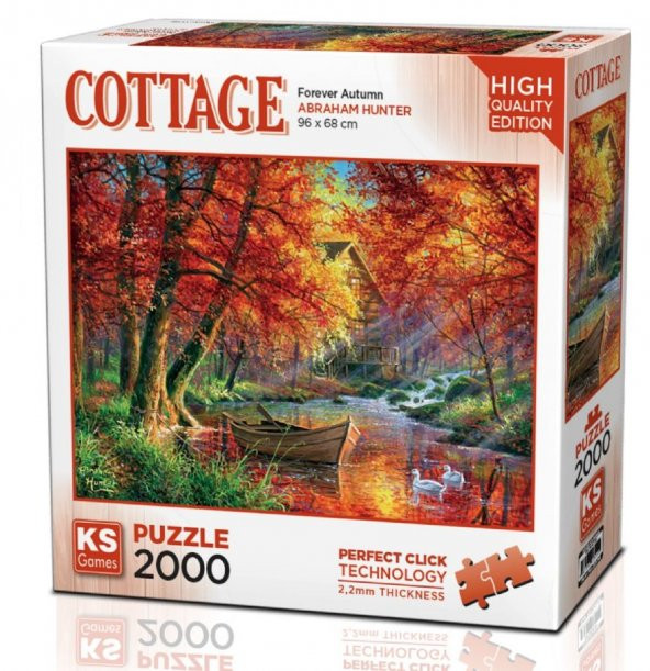 KS Games 2000 Parça Sonsuza Kadar Sonbahar Puzzle