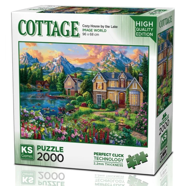 KS Games 2000 Parça Göl Kenarında Puzzle ürün görseli