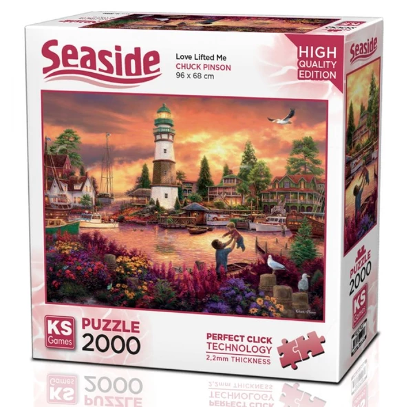 KS Games 2000 Parça Love Lifted Me Puzzle