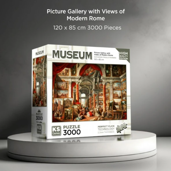 KS Games 3000 Parça Modern Roma Puzzle - 2