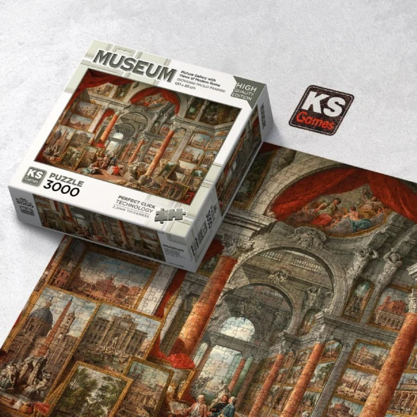KS Games 3000 Parça Modern Roma Puzzle - 3
