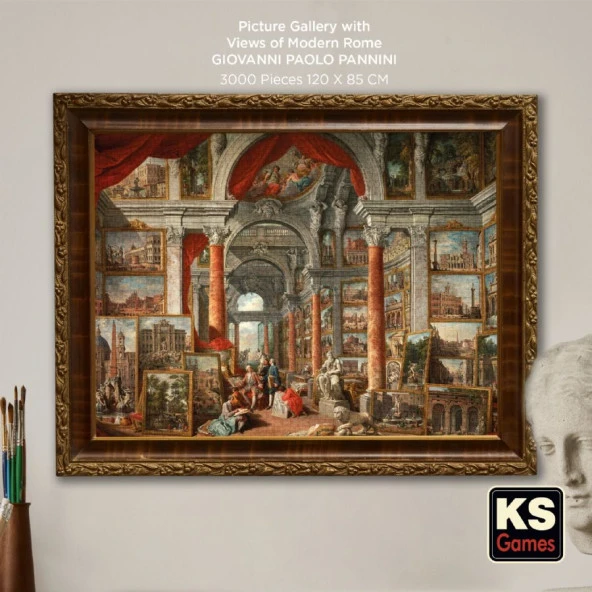 KS Games 3000 Parça Modern Roma Puzzle - 4