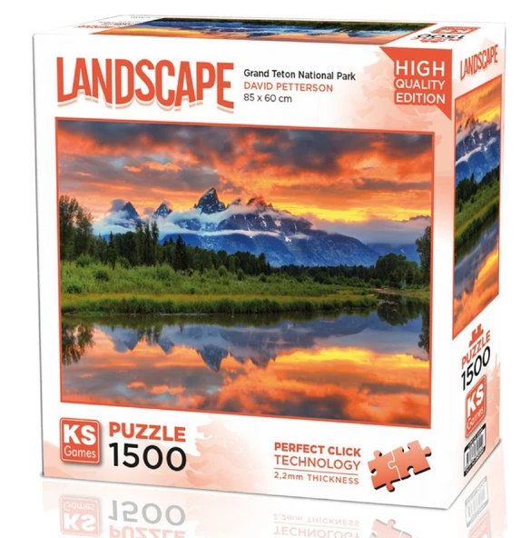 KS Games 1500 Parça Grand Teton Milli Parkı Puzzle ürün görseli