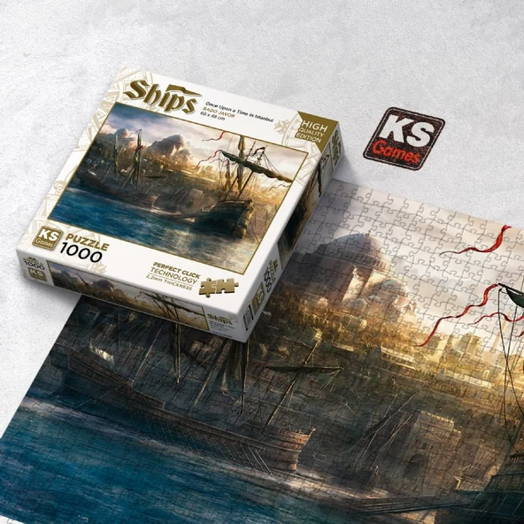 KS Games 1000 Parça Konstantin Şehri - Resim 3