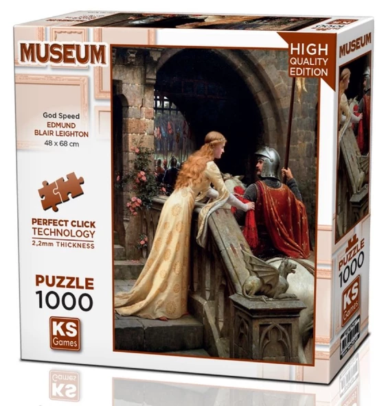 KS Games 1000 Parça God Speed Puzzle (Şövalye)