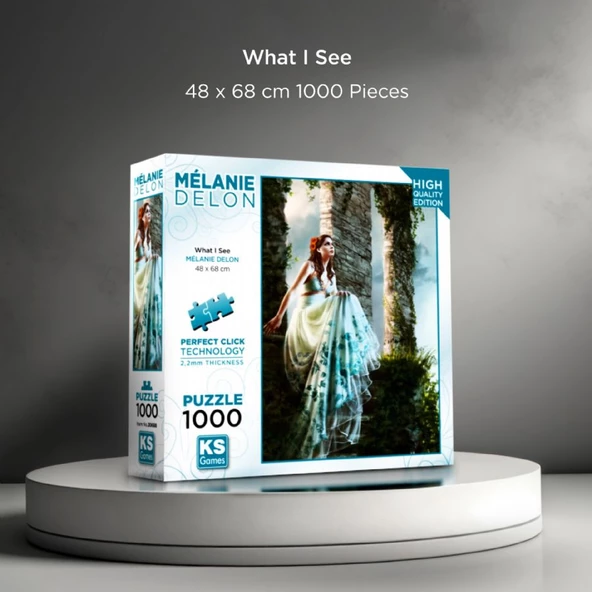 KS Games 1000 Parça Leydi Puzzle - Resim 2