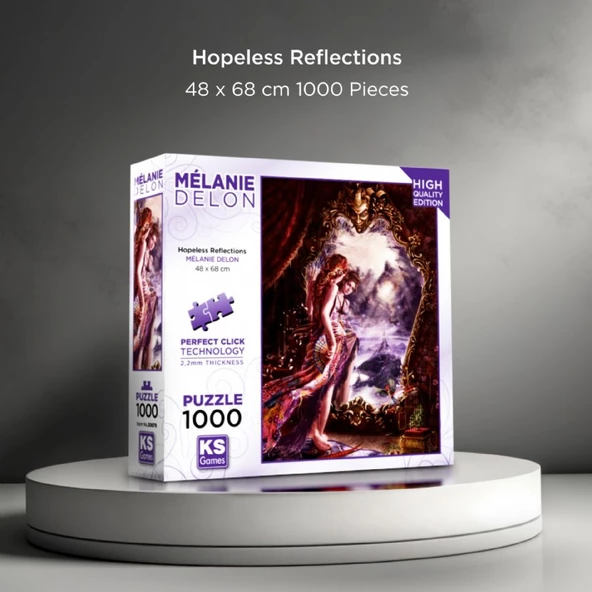 KS Games 1000 Parça Umutsuz Düşünceler Puzzle - Resim 2