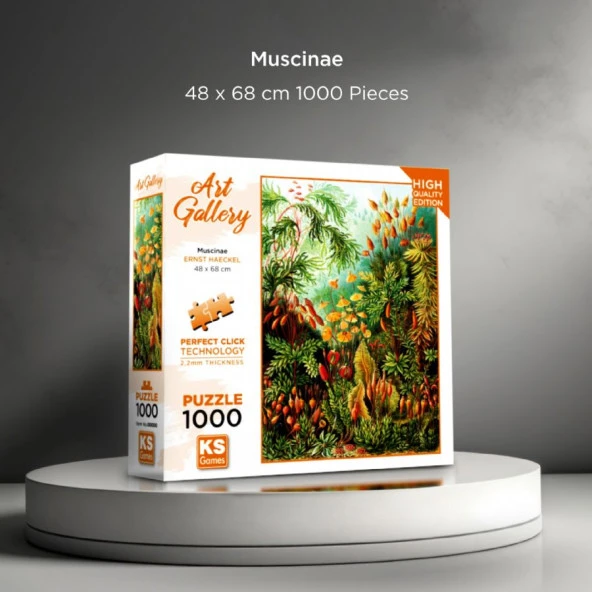 KS Games 1000 Parça Muscinae Puzzle - Resim 2