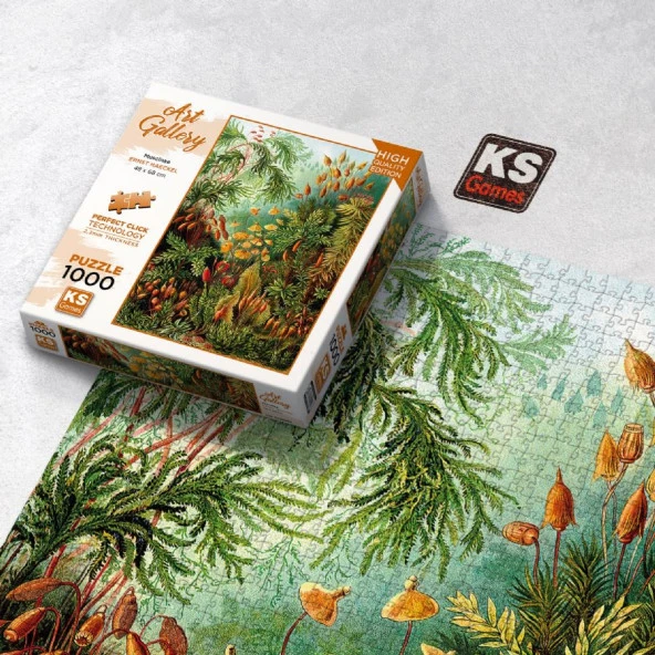 KS Games 1000 Parça Muscinae Puzzle - Resim 3