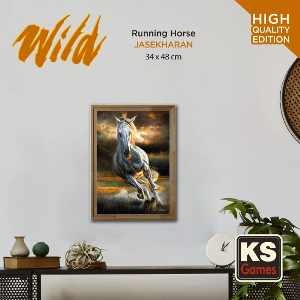 KS Games 500 Parça Beyaz Fırtına Puzzle - Resim 4