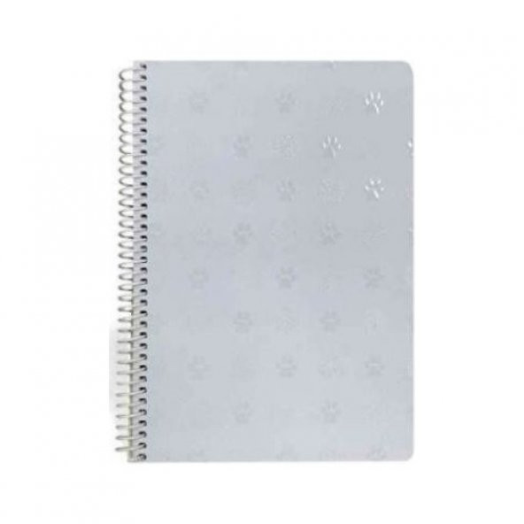 17x24 Laklı Bristol Kapak 120yp.Çzg.Defter - 4