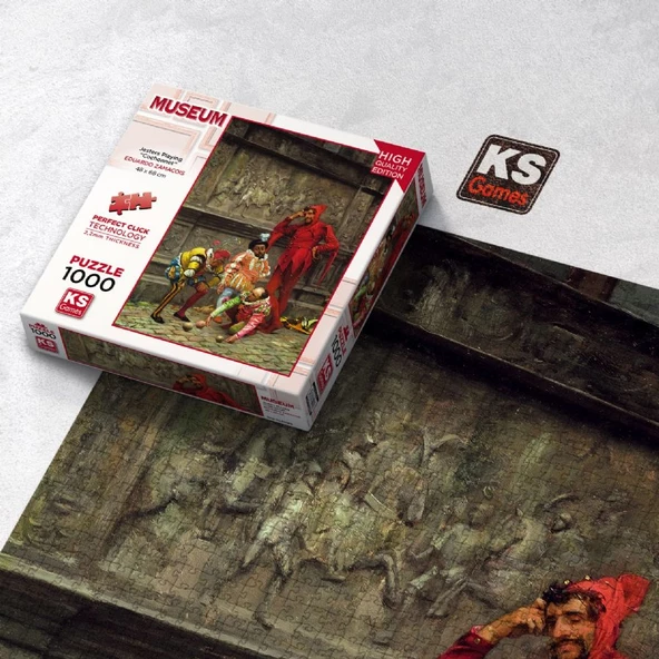 KS Games 1000 Parça Cochonnet Oyuncuları Puzzle - Resim 3