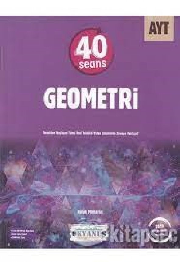 AYT 40 Seans Geometri Soru Bankası Okyanus Yayınları