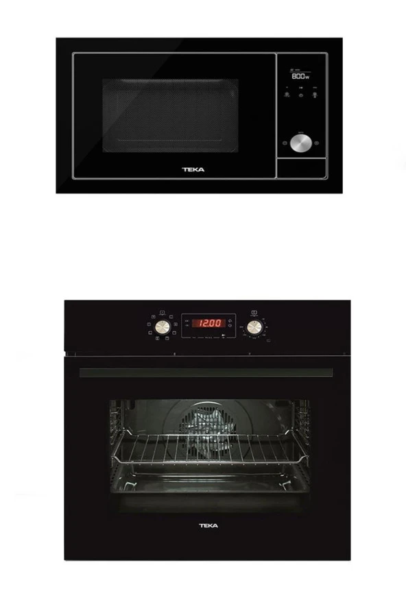 Teka ML 8200 BIS ANKASTRE MİKRODALGA + HAK 629 BK TURBO FANLI ANKASTRE FIRIN