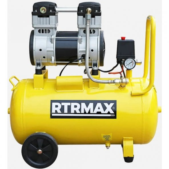 Rtrmax RTM735 Sessiz Hava Kompresörü 50 Litre