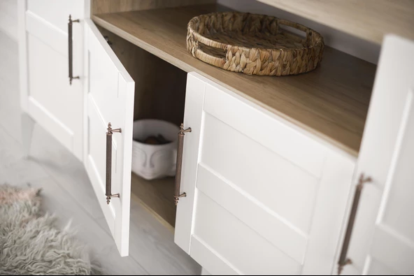 Modern Çakıl MDF Aynasız Konsol 160x43x84cm - 5