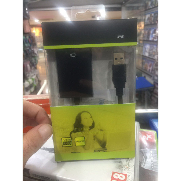FULL 1080 P USB  HDM ÇEVİRİCİ