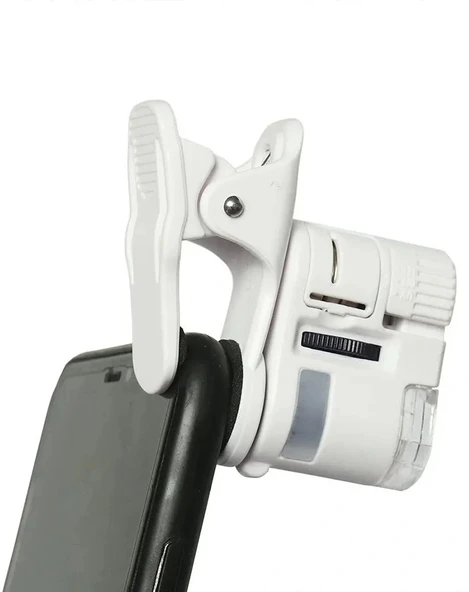DailyTech 60X Mini Taşınabilir Büyüteç Mikroskop Cep telefon Uyumlu - 1