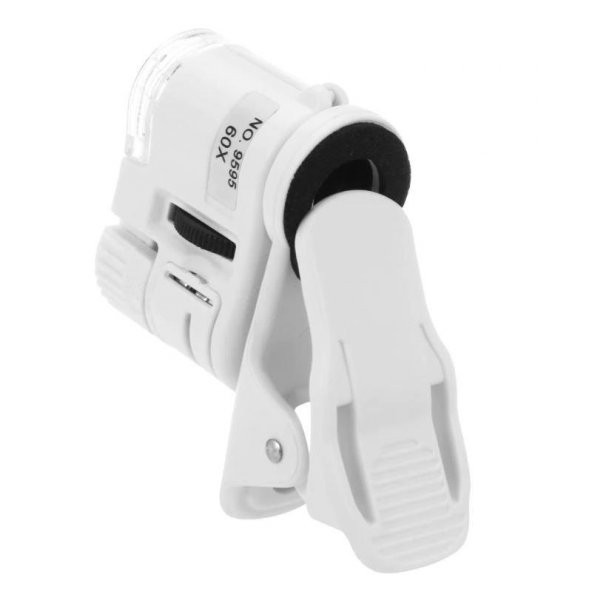 DailyTech 60X Mini Taşınabilir Büyüteç Mikroskop Cep telefon Uyumlu - 12