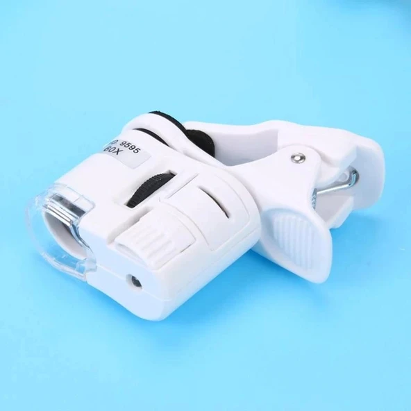 DailyTech 60X Mini Taşınabilir Büyüteç Mikroskop Cep telefon Uyumlu - 4