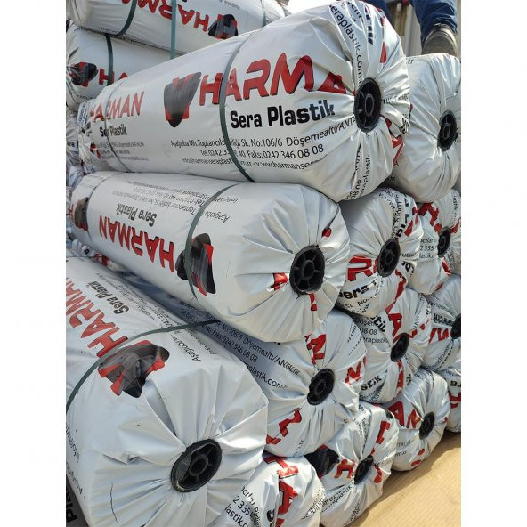 24 AYLIK 6X3 METRE SERA NAYLONU ŞEFFAF NAYLON BRANDA (UV+IR+EVA+AO+DİFÜZYON KATKILI) SERA ÖRTÜSÜ - 6