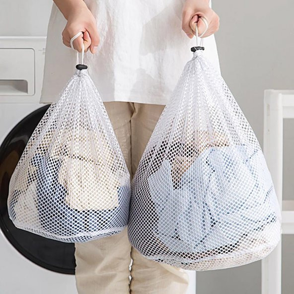 Çamaşır Yıkama Filesi Beyaz Mini 35x45 cm Tekli 8697970600002 - 4