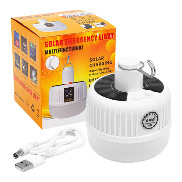 Powermaster 90W 24 Led Çok Fonksiyonlu Solar Acil Durum Lambası PM-17839 - 3
