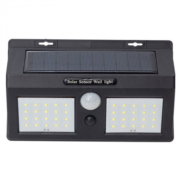 POWERMASTER PM-14616 SENSÖRLÜ ÇİFTLİ 40 LEDLİ SOLAR LED DUVAR TİPİ APLİK