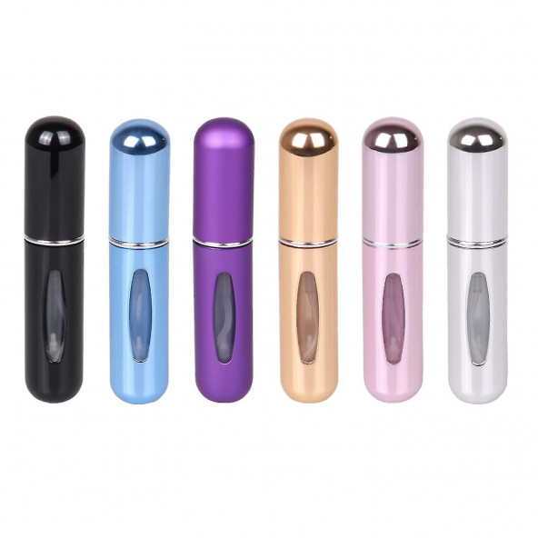 qosrix Parfüm Şişesinden Çanta Içi Mini Doldurulabilir Seyahat Cep Yedek Boş Parfüm Şişesi 5 ml - 3