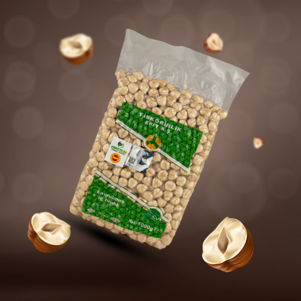 FİSKOBİRLİK KAVRULMUŞ FINDIK VAKUM 1KG