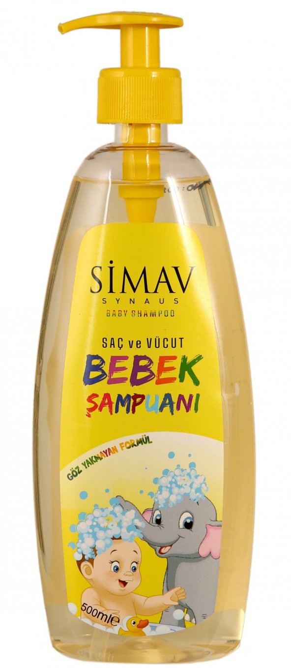 SİMAV Termal Sulu Bebek Saç ve Vücut Şampuanı - 500 ml