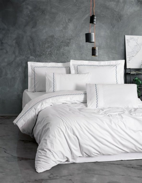 Cotton Box Classic Pamuk Nevresim Takımı Çift Kişilik Josina Bej ürün görseli