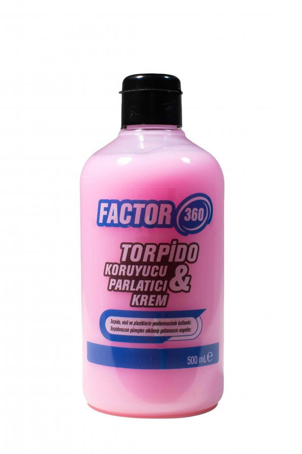 Factor360 Torpido Koruyucu & Parlatıcı Krem Pembe 500 ML