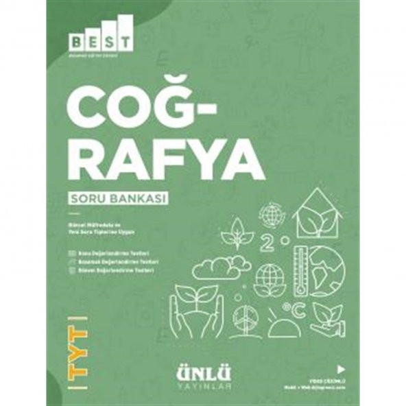 Ünlü TYT Best Coğrafya Soru Bankası