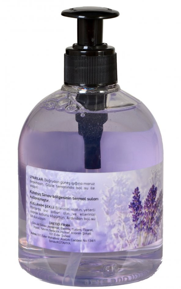 SİMAV Termal Sulu Lavanta Özlü Sıvı Sabun - 500 ml - 2