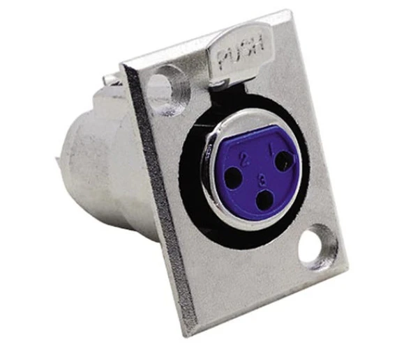 3 Pin XLR Dişi Canon Şase Konnektör CK114 - 2