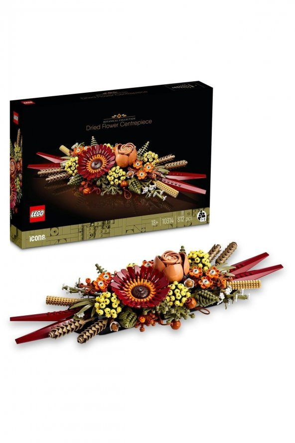 LEGO 10314 Icons Kuru Çiçek Aranjmanı