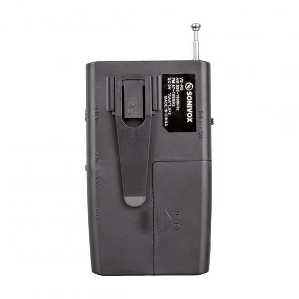 Sonivox VS-R2 Analog Radyo Gümüş Renk - 2